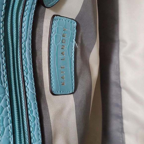 Kate Landry Blue Purse - Picture 10 of 14